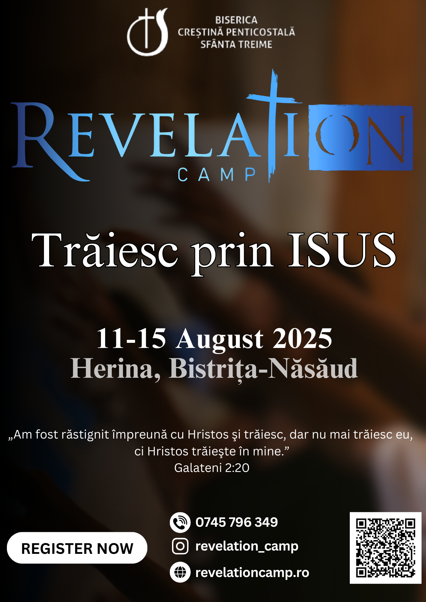 Afiș Revelation Camp 2025
